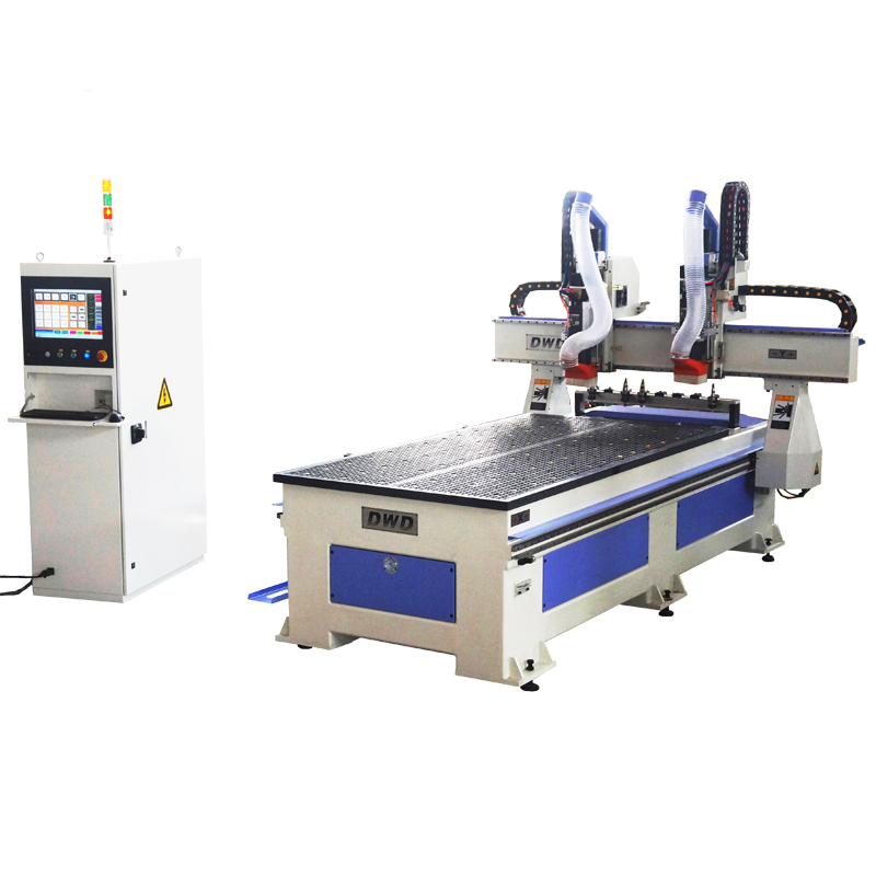 Automatic Multi Head Wood CNC Router Machine for Wood Working