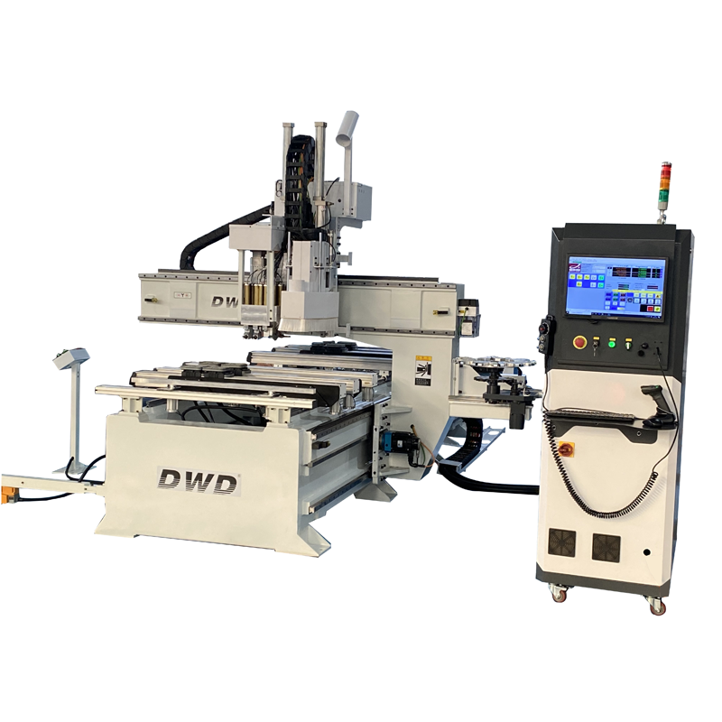 Automatic PTP CNC Machine With Rotary for furniture cabinets